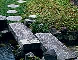 The garden paving stone